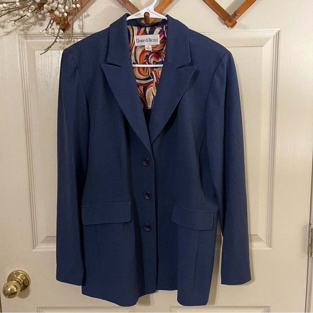 Danny & Nicole Blue Blazer Classic Professional Style
